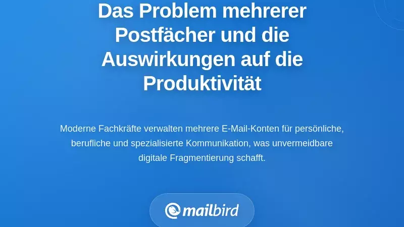 Das Problem mehrerer Posteing&auml;nge verstehen und seine Auswirkungen auf die Produktivit&auml;t