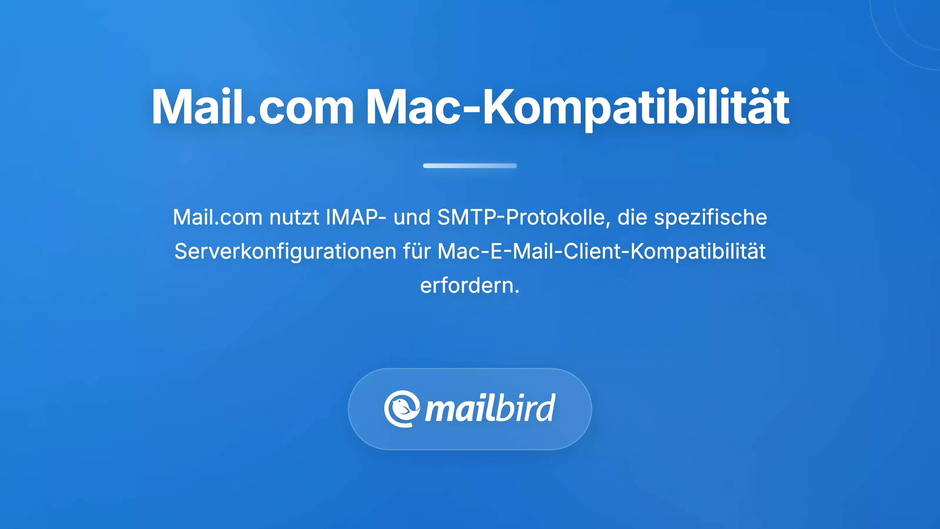 Verst&auml;ndnis der Kompatibilit&auml;tsherausforderungen von Mail.com auf dem Mac