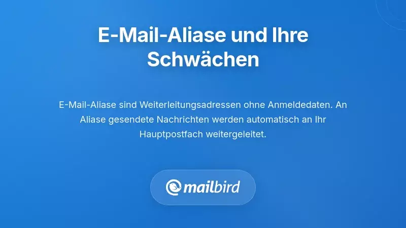 Verstehen von E-Mail-Aliasen und warum sie Sie im Stich lassen