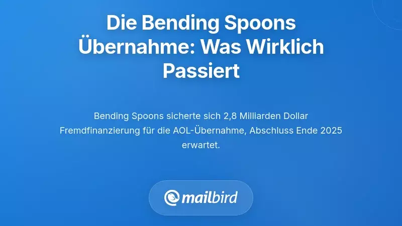 Verstehen der Bending Spoons &Uuml;bernahme: Was tats&auml;chlich passiert