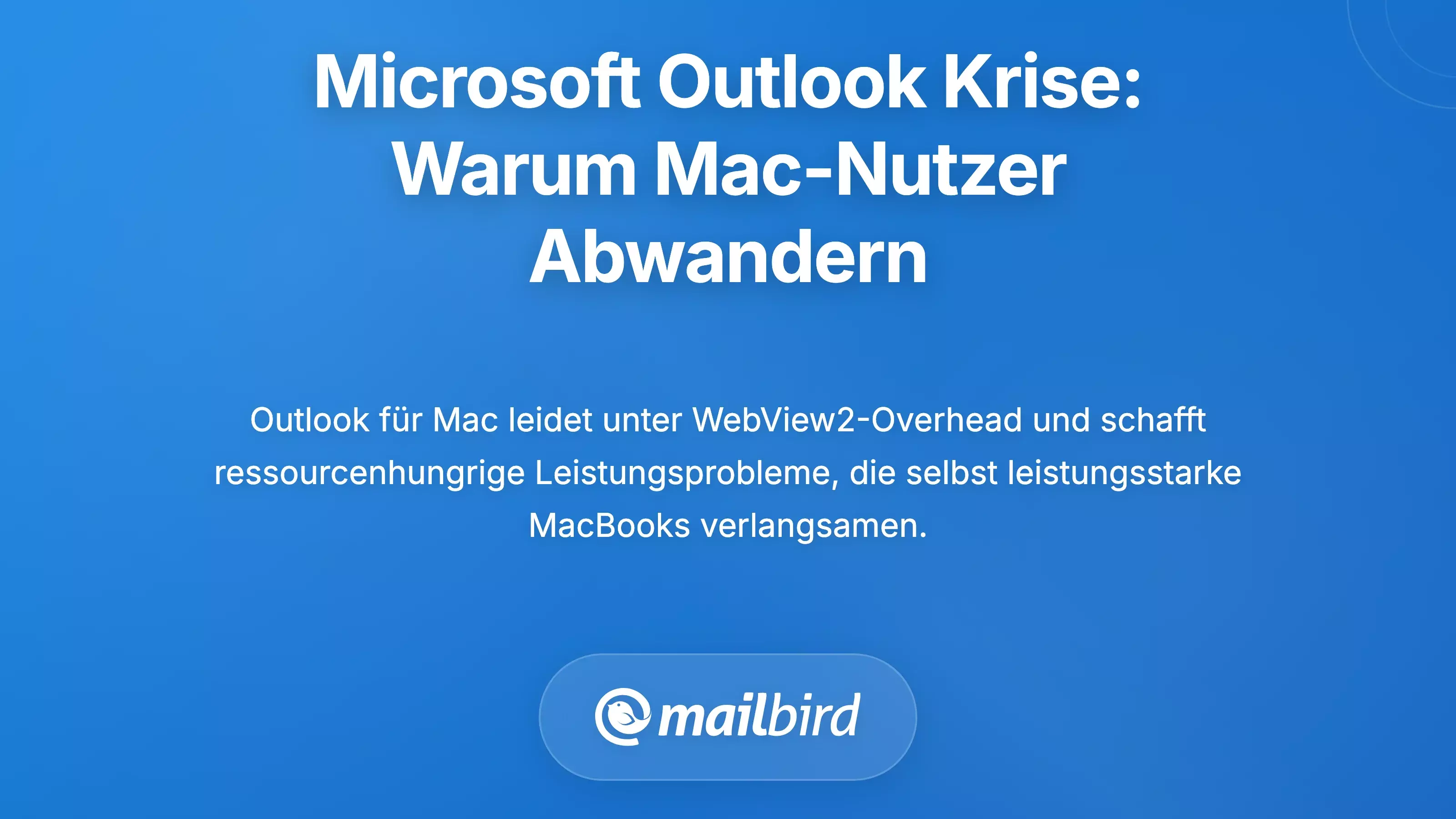 Die Microsoft Outlook Krise: Warum Mac-Nutzer das Handtuch werfen