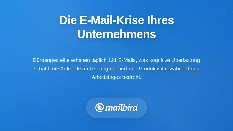 Verstehen der E-Mail-Krise, die Ihr Unternehmen betrifft