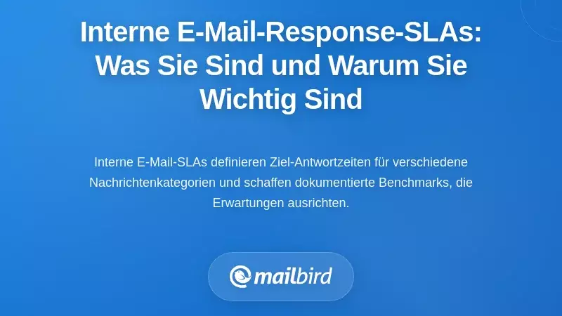 Verstehen interne E-Mail-Antwort SLAs: Was sie sind und warum Sie sie brauchen