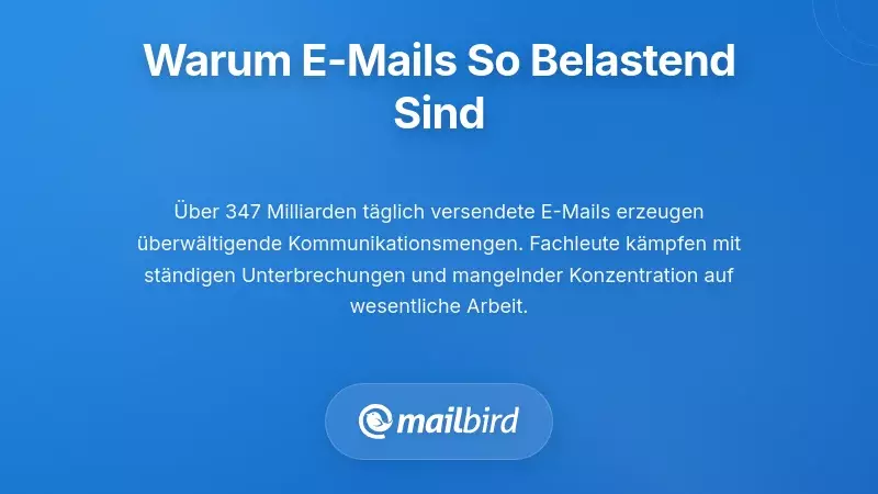Verstehen, warum E-Mail-Überwältigung so erdrückend wirkt