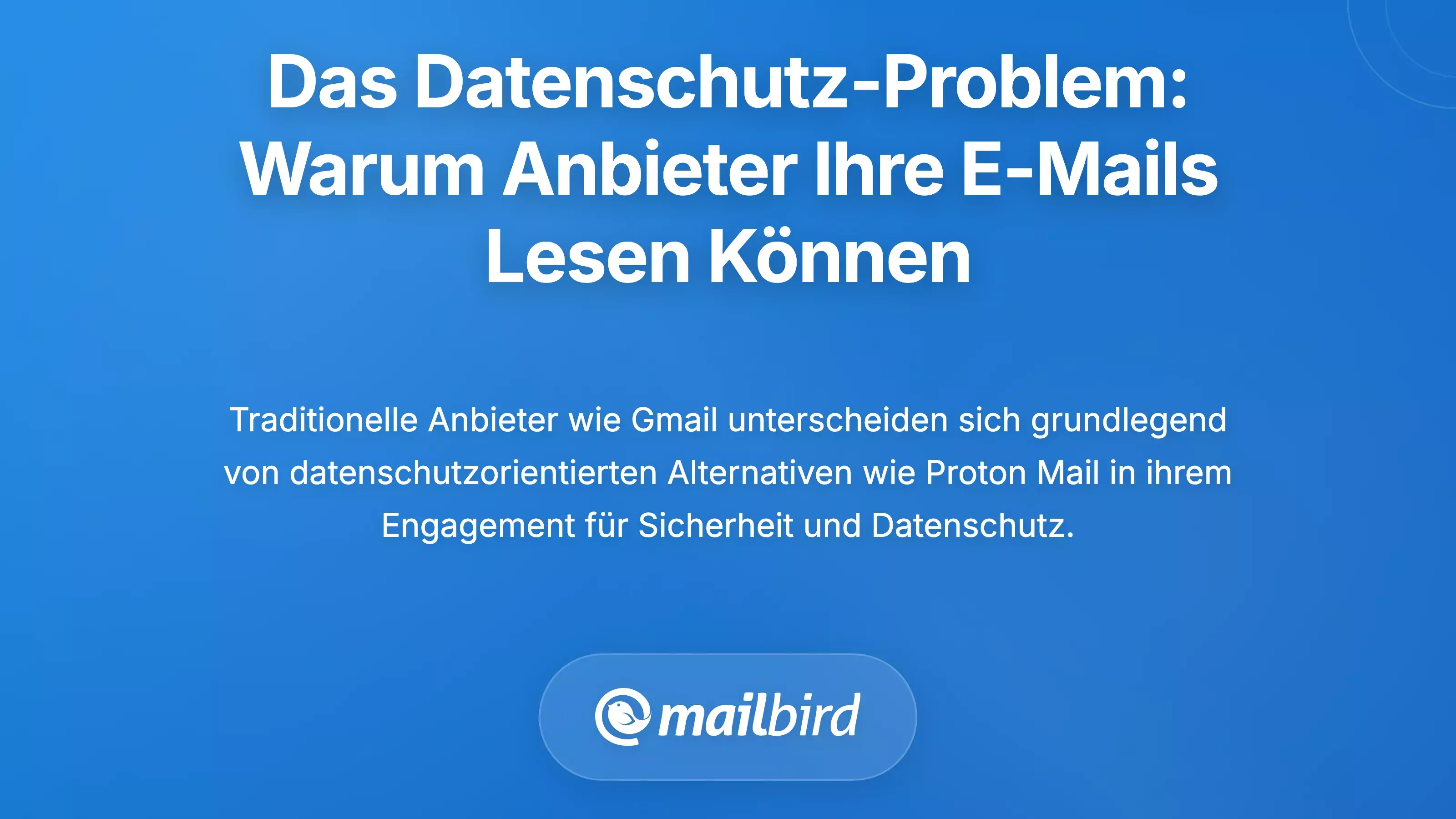 Die grundlegende Datenschutzklausel: Warum E-Mail-Datenschutzans&auml;tze erheblich variieren