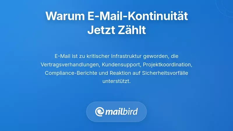 Gesch&auml;ftsperson besorgt &uuml;ber E-Mail-Systemausfall und Kommunikationsunterbrechung