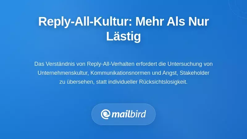 Verstehen der „Allen antworten“-Kultur: Mehr als nur eine Belästigung