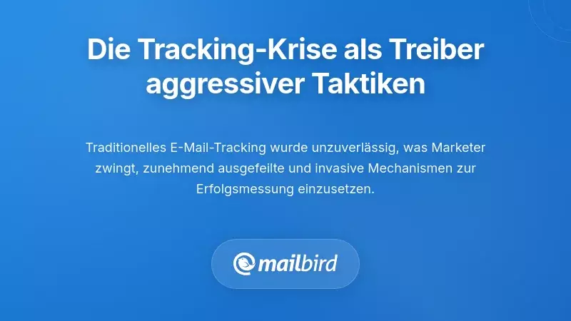 Die Krise der Zuverlässigkeit beim Tracking, die aggressive Taktiken vorantreibt
