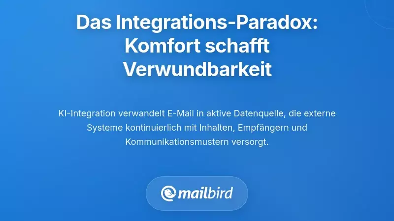 Das Paradoxon der nahtlosen Integration: Wie Bequemlichkeit Verwundbarkeit schafft