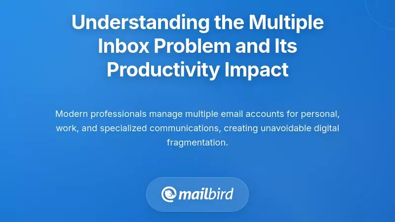 Understanding the Multiple Inbox Problem and Its Productivity Impact