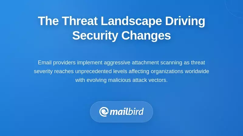 Email security threat landscape visualization showing cyber attack patterns and protection measures