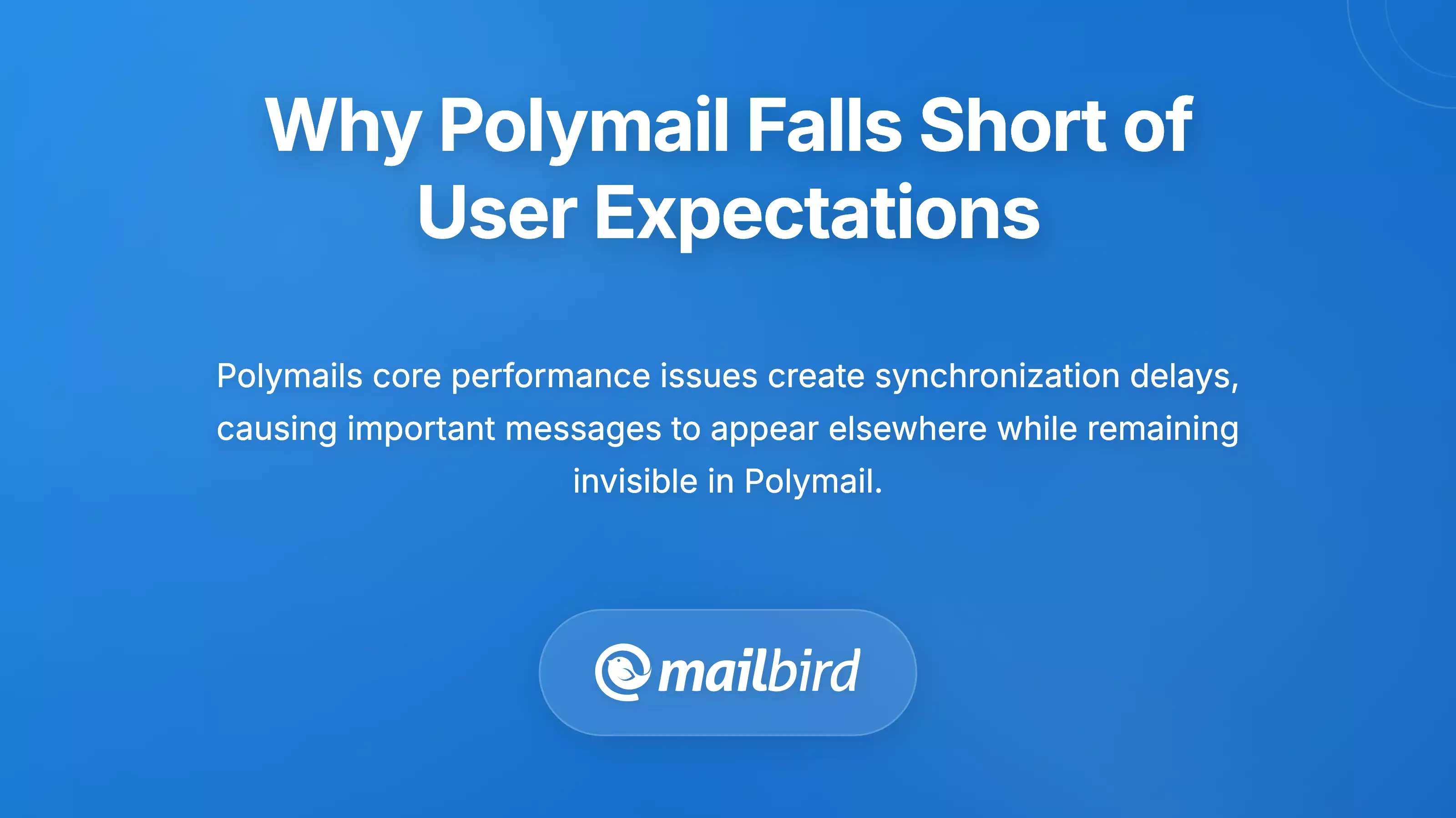 Mac user frustrated with Polymail email client crashes and performance issues on desktop