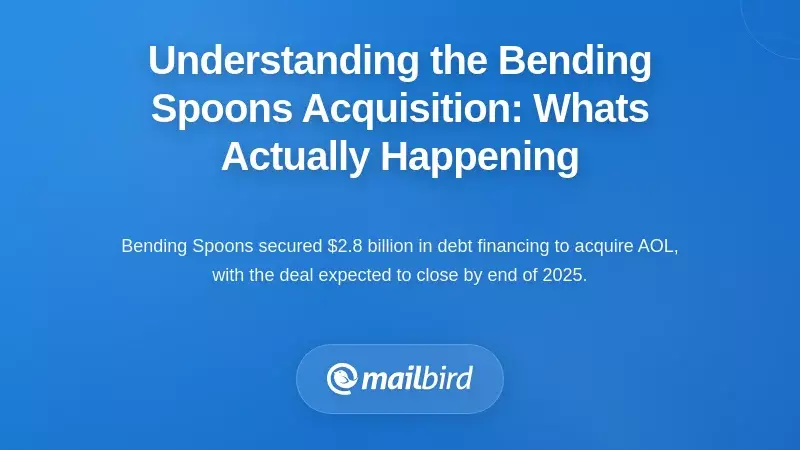 Understanding the Bending Spoons Acquisition: What's Actually Happening