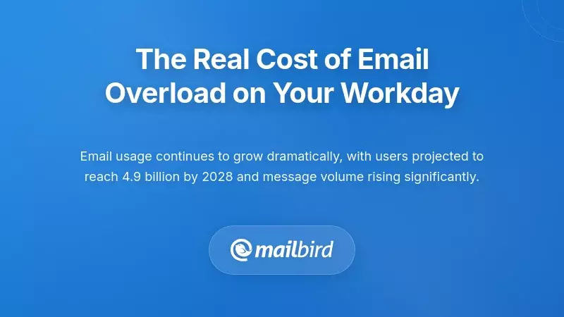 Professional overwhelmed by crowded email inbox showing email overload impact on productivity
