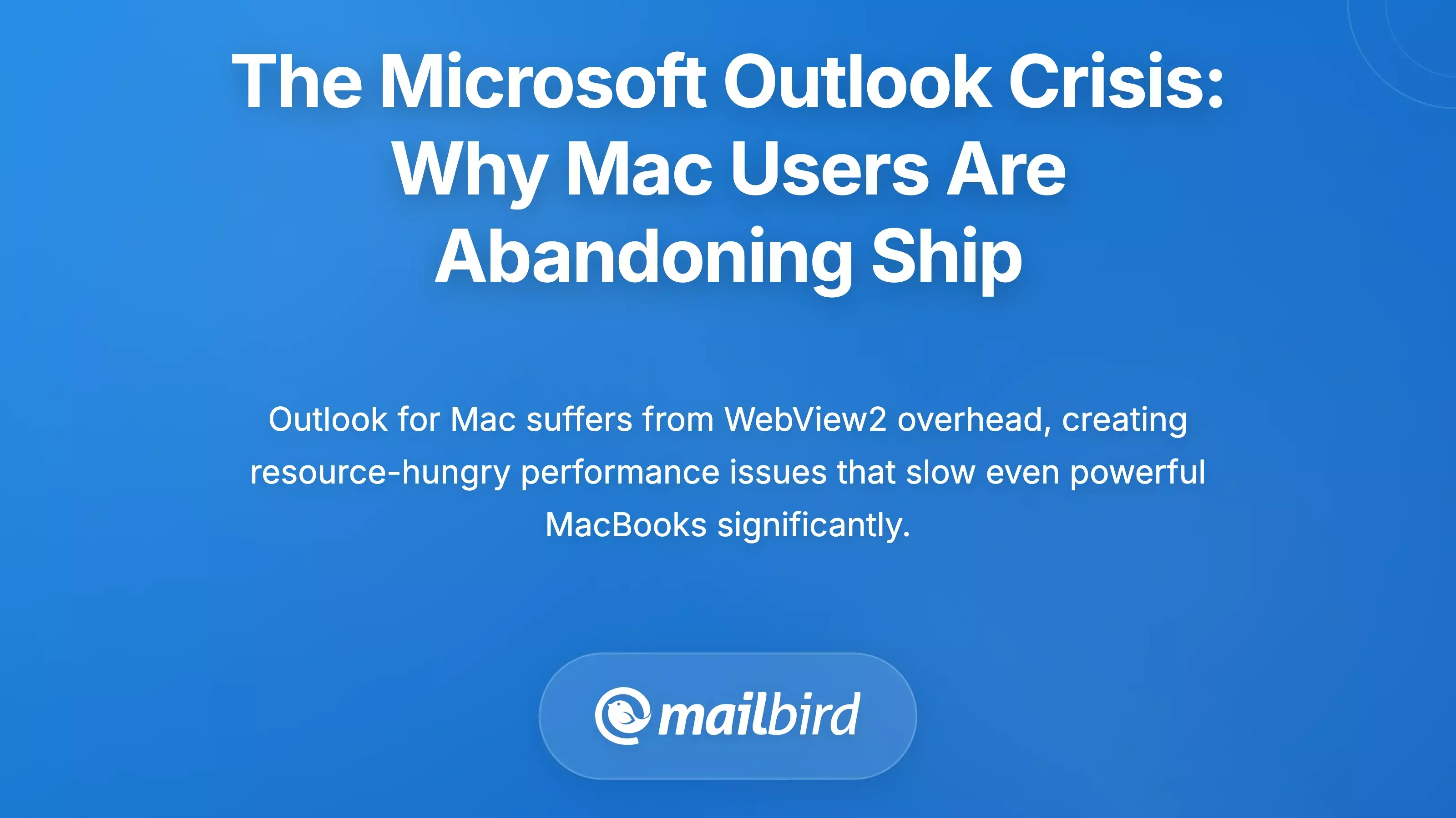 The Microsoft Outlook Crisis: Why Mac Users Are Abandoning Ship