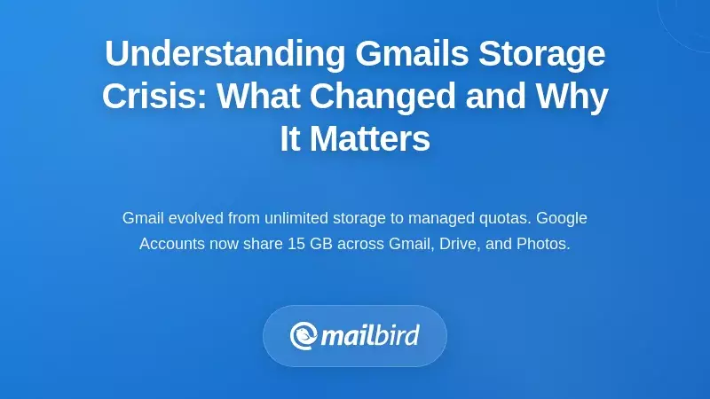 Understanding Gmail's Storage Crisis: What Changed and Why It Matters
