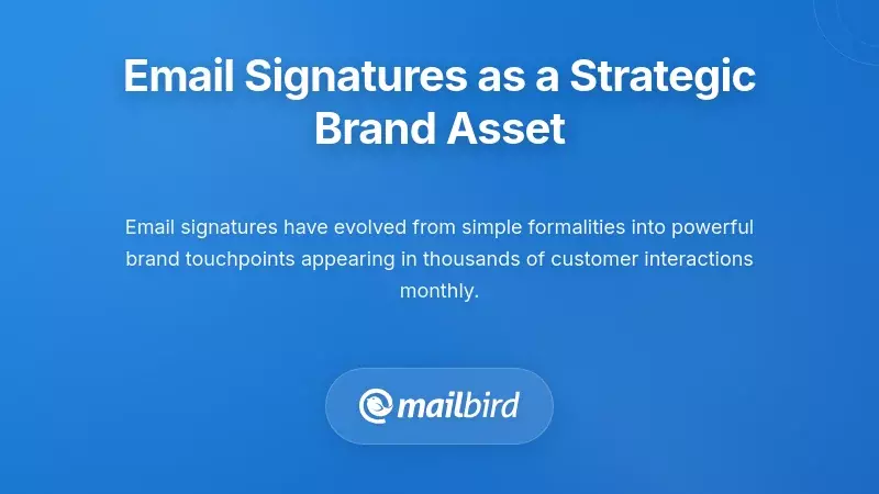 Professional team email signatures displaying consistent brand identity and trust