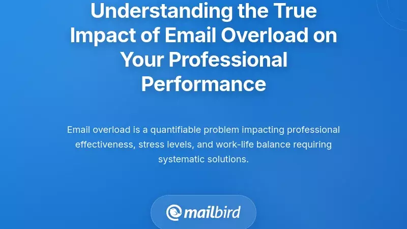 Understanding the True Impact of Email Overload on Your Professional Performance