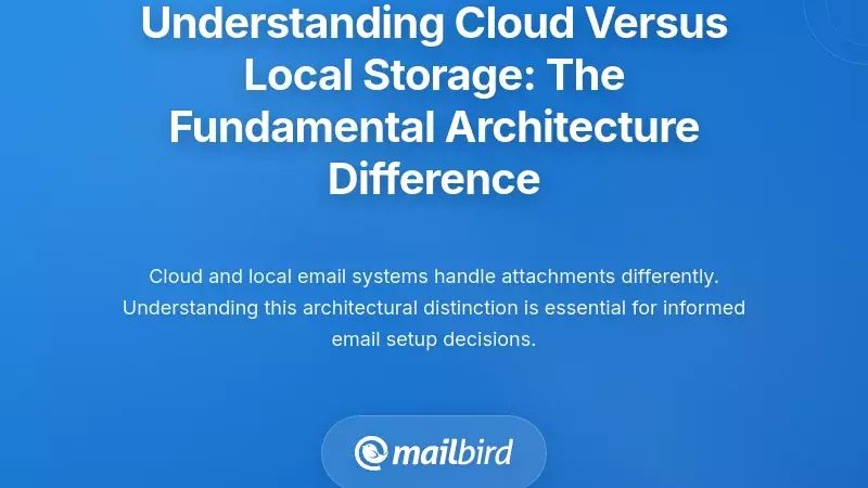 Understanding Cloud Versus Local Storage: The Fundamental Architecture Difference