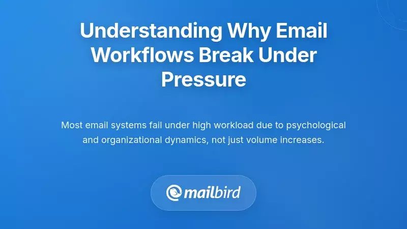 Understanding Why Email Workflows Break Under Pressure
