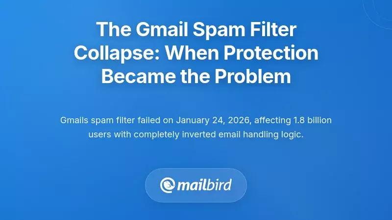 The Gmail Spam Filter Collapse: When Protection Became the Problem