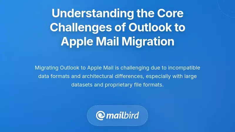 Understanding the Core Challenges of Outlook to Apple Mail Migration
