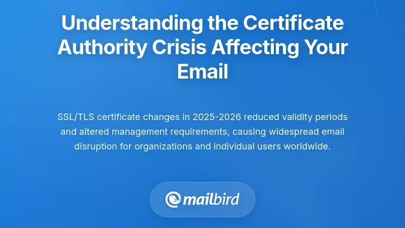 Understanding the Certificate Authority Crisis Affecting Your Email