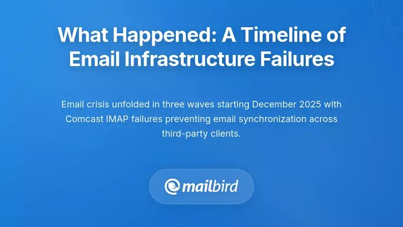 What Happened: A Timeline of Email Infrastructure Failures
