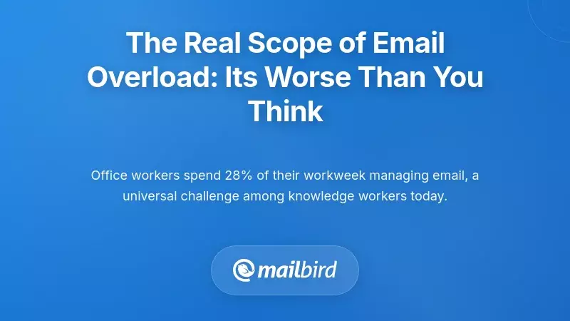 The Real Scope of Email Overload: It's Worse Than You Think