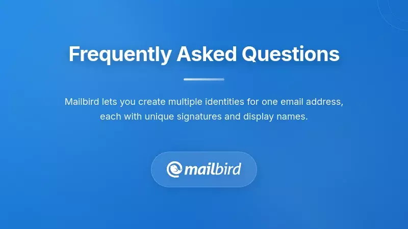 Managing email after role change with same address FAQ section illustration