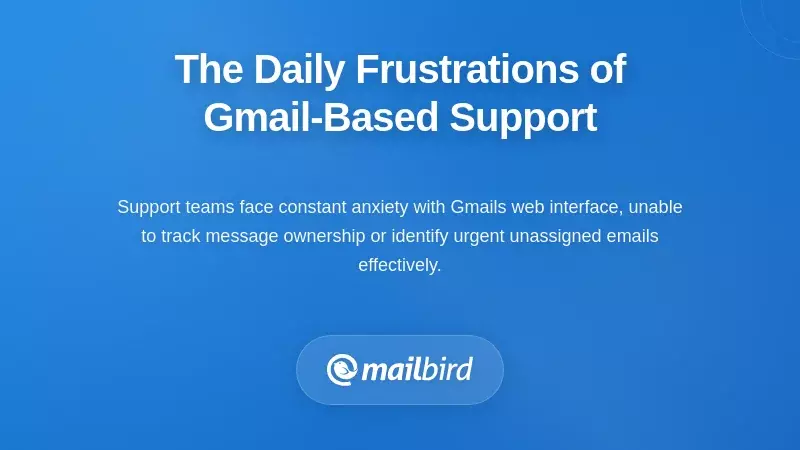 Support team frustrated with Gmail shared inbox showing duplicate emails and missed messages