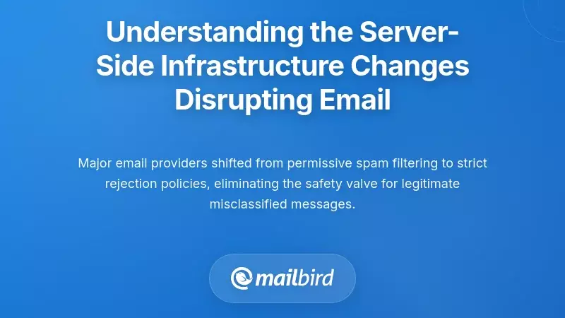 Understanding the Server-Side Infrastructure Changes Disrupting Email