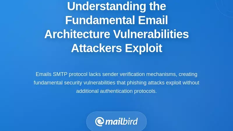 Understanding the Fundamental Email Architecture Vulnerabilities Attackers Exploit