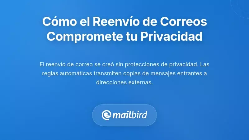 Comprender cómo el reenvío de correos crea vulnerabilidades de privacidad