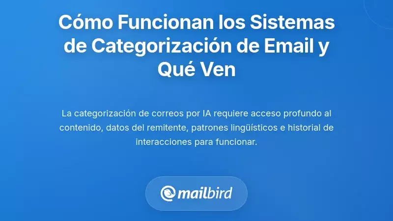 C&oacute;mo funcionan realmente los sistemas de categorizaci&oacute;n de correos electr&oacute;nicos&mdash;y qu&eacute; ven