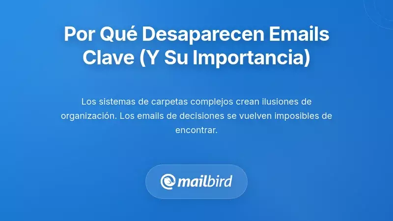 Bandeja de entrada de correo electr&oacute;nico desbordada de mensajes que dificultan encontrar decisiones importantes