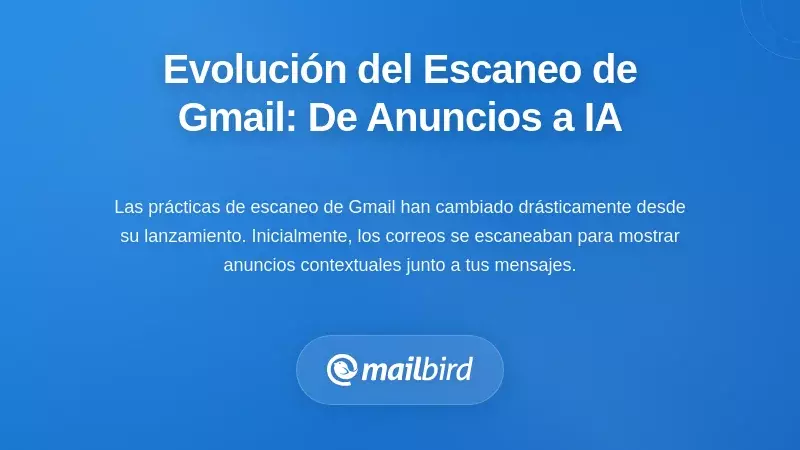 La evolución de las prácticas de escaneo de Gmail: de la publicidad a la IA
