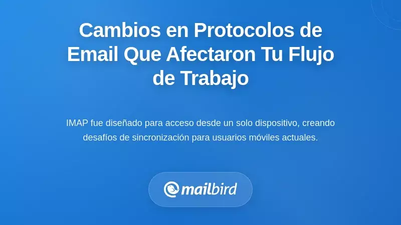 Comprendiendo los Cambios en el Protocolo de Correo Electrónico Que Rompieron Tu Flujo de Trabajo