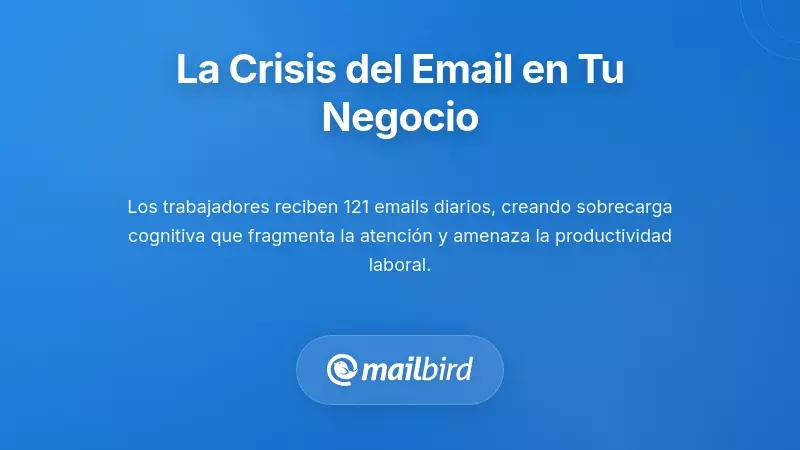 Comprendiendo la Crisis del Email que Afecta a Su Negocio