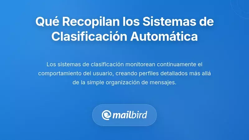 Lo que los sistemas de autoclasificación realmente recogen sobre ti
