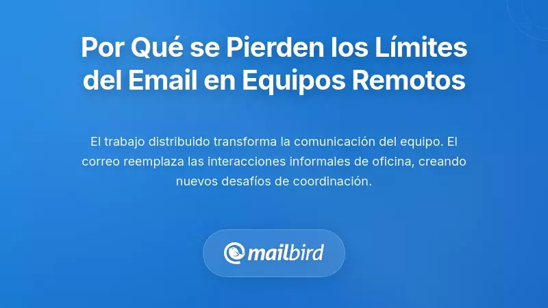 Comprender Por Qu&eacute; Los L&iacute;mites de Correo Electr&oacute;nico se Erosiona en Equipos Distribuidos