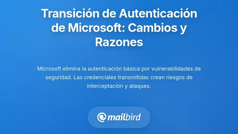 Comprendiendo la transici&oacute;n de autenticaci&oacute;n de Microsoft: qu&eacute; cambi&oacute; y por qu&eacute;