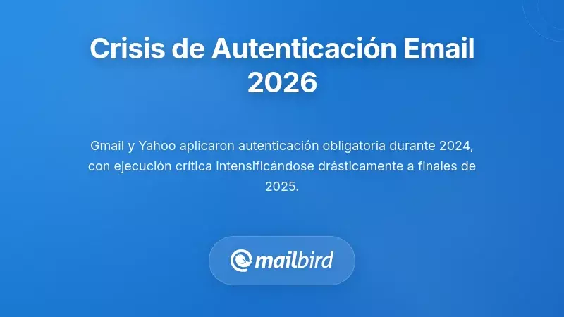 Advertencia sobre la crisis de autenticaci&oacute;n de correos electr&oacute;nicos con los protocolos SPF DKIM DMARC destacados para la entregabilidad de 2026