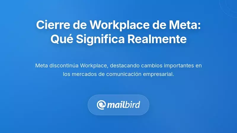 Comprender el Cierre de Workplace de Meta: Lo Que Realmente Significa