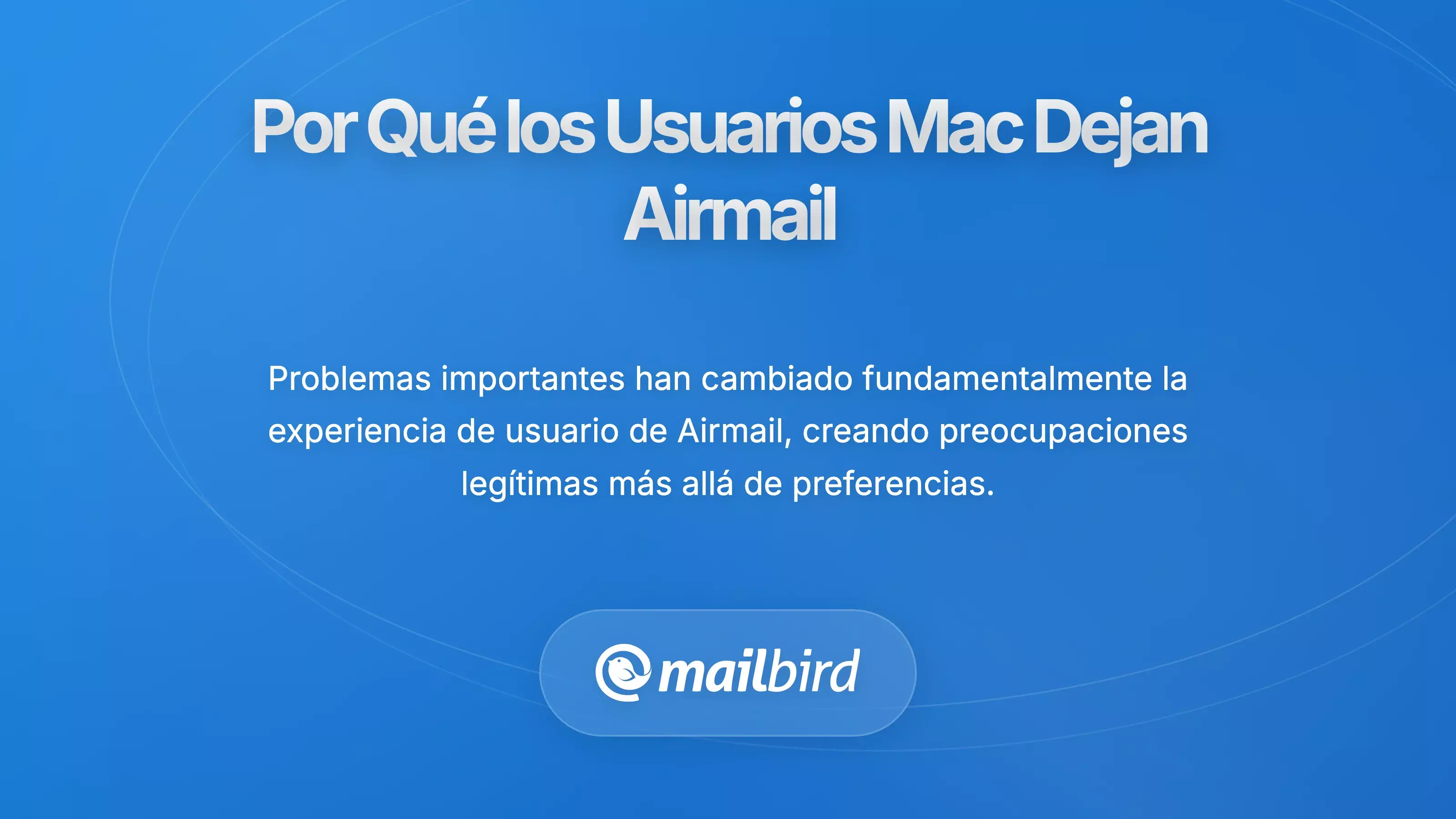 Usuario de Mac experimentando frustraci&oacute;n con el correo electr&oacute;nico debido a los fallos de Airmail y problemas de sincronizaci&oacute;n en la pantalla del port&aacute;til
