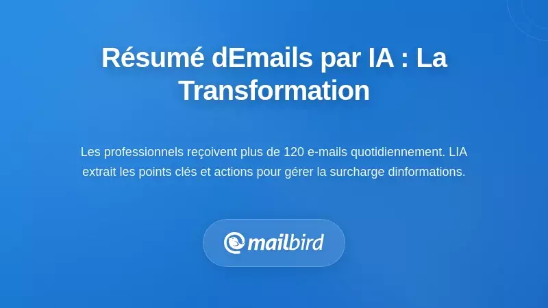 Comprendre les fonctionnalités de résumé d'e-mail par IA : le changement dans l'industrie