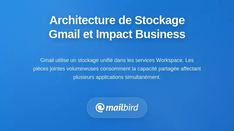 Comprendre l'architecture de stockage de Gmail et son impact sur les entreprises