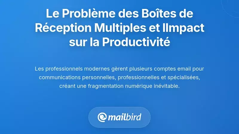 Comprendre le probl&egrave;me des multiples bo&icirc;tes de r&eacute;ception et son impact sur la productivit&eacute;
