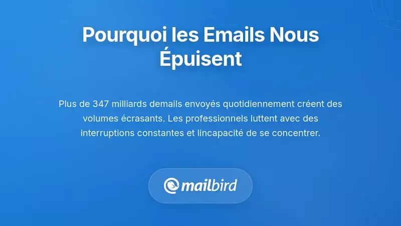 Comprendre pourquoi la surcharge d&rsquo;e-mails est si accablante