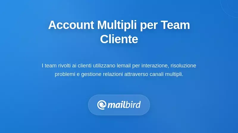 Professionista che gestisce pi&ugrave; account Gmail nelle comunicazioni aziendali con i clienti